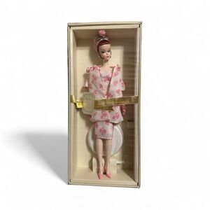 Barbie in Pink Floral Ensemble